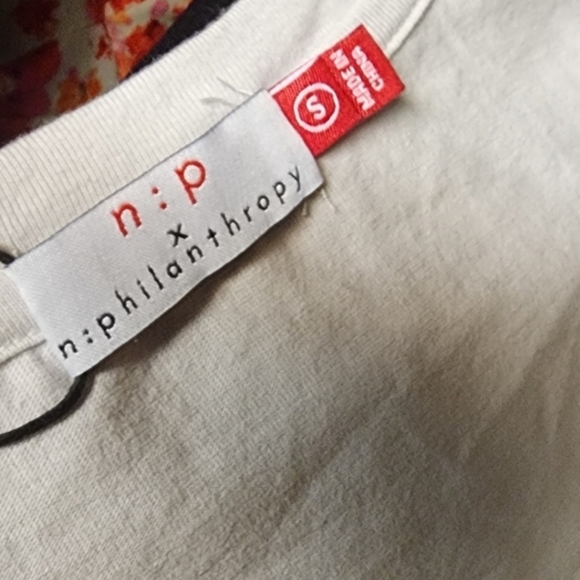NWT n:PHILANTHROPY Knot T-shirt Dress - Picture 2 of 8